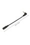 Earphone Adapter Cable 3.5mm Earphone Headphone Adapter Connector TRS to TRRS Converter Cable Line T - 6