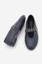 Women's Double Strap Troc Casual Ballerinas Bekosa Navy Blue - 8