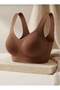 ​ Laser Cut Seamless Non-Marking Padded Underwire-Free Push-Up Gathering Invisible Bra