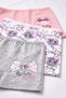 Girl's Colorful 3-Piece Printed Boxers - 2