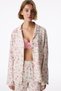 Ecru Blush Garden Floral Long Sleeve Shirt Pants Pajama Set - 2