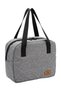 7L Thermal Bag Insulated Camping Picnic Cooler Cold Hot Preservation-Dark Gray - 3