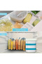 Soup Freezer Container Silicone Meal Preparation Freezer Food Block Maker Stands Vertically Space... - 2