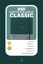 Classic 2027 Weekly Planner – Linen Textured Hard Cover, 19X25 Cm, Elastic, Pocket – Green - 2