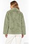 Women's Green Onlmeagan Life Faux Fur Jacket Cc Otw Coat 15350360-Desertsag - 3