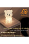 Milliampere Rechargeable 1200 Levels Adjustable Brightness 4 Colors and 16 Pink Silicone Unicorn Night Lights Usb,Remote and Touch Control Kids Lamp - 3