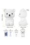 Milliampere Rechargeable 1200 Levels Adjustable Brightness 4 Colors and 16 Pink Silicone Unicorn Night Lights Usb,Remote and Touch Control Kids Lamp - 8
