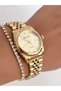 Steel Cord Women's Wristwatch with 2 Year Warranty Waterproof Bracelet with Gift - 2