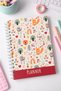 Premium Undated Planner Agenda – 17X24 Hard Cover, Spiral Bound, with Stickers