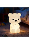 Milliampere Rechargeable 1200 Levels Adjustable Brightness 4 Colors and 16 Pink Silicone Unicorn Night Lights Usb,Remote and Touch Control Kids Lamp
