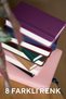Classic 2027 Daily Planner – Linen Hard Cover, 9X14 Cm, Elastic, Pocketed – Pink - 8