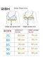 Women's Padded Push up 3-Piece Bra Set with Underwire Support - 4