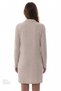 Beige Melange Talia Shirt Long Sleeve Nightgown - 4