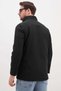 Zippered Stand Collar Regular Softshell Coat - 8