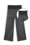 Devojčice, mekane crne pantalone - 4