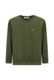 Bisiklet Yaka Regular Fit besticktes Basic-Slim-Sweatshirt - 6