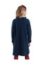 Gelincik Girl's Navy Blue Dress - 2