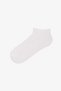 Boy's Color Shark Cotton 3 Pairs of Booties Socks - 4