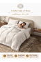 Stripe Comforter Set- Ultra Soft Brushed Microfiber Fabric, Soft Siliconized Fiber Filling - 5