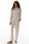 Ecru Modal Crew Neck Oversize Sweatshirt - 6