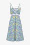 Mint Green Mama Blossom Openwork Patterned Lace Nightgown - 6