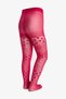 Tango Red Pretty Dotted Daisy Pantyhose - 4