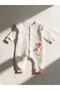 Baby Girl Tulle Dress with Flower Details - 2