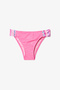 Girls Ethnic Print Ruffle Texas Halter Bikini Set - 3
