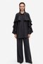 Volan Sleeved Shirt and Palazzo Set