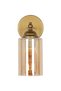 Modern Sconce Antique Honey Glass - 4