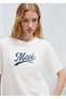 M1613565 Logo Embroidered T-Shirt Women's T-Shirt White - 2
