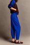 Darted Leg Elastic Trousers - 2