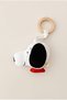 Cute Snopy 100% Cotton Muslin Natural Wooden Teether with Toys / Baby Room Decor