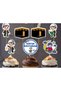 20 Pieces I Read the Quran Men's Isüs Set Cupcake Toothpick Cookie Decorations Cocktail Toothpicks Promise Engagement Birthday Cocktail Invitation and Presentation Cake Decoration Ornament Thick Paper - 4