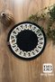 Set of 6 Handmade Jute Placemats Round Wicker Braided Bohemian American Style Kitchen and Dining Room Decoration Everyday Table Settings Breakfast Presentations Decorative Rustic Table Setting Accessory for Special Invitations - 4