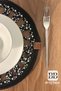 Set of 6 Handmade Jute Placemats, Bohemian Wicker American Serving Set, Decorative Table Setting, 33 Cm. - 6