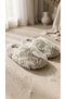 Women's Stone Closed-Front Extra Long Soft Furry House Slippers 2cm Bynd04 - 6