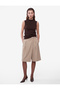 High Collar Viscose Blended Sleeveless Knitwear Undershirt