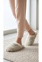 Women's Stone Closed-Front Extra Long Soft Furry House Slippers 2cm Bynd04 - 3