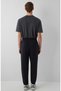 M0010640 Logo Printed Men's Sweatpants Black - 6