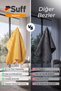 Begonie Microfiber Dusting Cloth Professional General Cleaning Cloth with Stripes 70X50 cm Yellow - 5