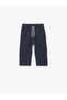 Cotton Pocketed Striped Muslin Drawstring-Waist Trousers - 2