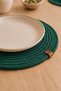 Christmas Green Color Plate Set / 6 Pieces Plates / Modern American Serving, Stylish Presentation Plate / Dinnerware (32cm) - 2