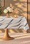 Liquid-Proof Oilcloth Tablecloth |   Stain-Resistant, Easy-To-Clean Pvc Tablecloth