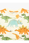Dinosaur Printed Yellow Baby Boy T-Shirt 6Smb10063Tk - 5