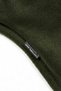 Unisex Wristie Fingerless Fleece Gloves Khaki Green - 3