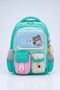 Relaxion -1812 Set of 3 Children's Primary School Bag with Pen Holder and Lunch Bag Backpack Green - 6
