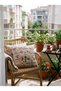 Kitchen Cafe Themed Ceramic Patterned 2-Piece Double-Sided Cushion Cover 43X43 Liquid Repellent Stain Resistant - 5