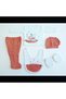 Dinosaur Süzene Embroidered Cotton Newborn Outfit 5-Piece Hospital Release Bodysuit - 3
