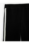 Wide Leg Sweatpants with Elastic Waistband and Zipper Pockets - 5